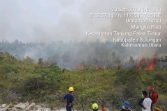 Penanganan Karhutla di Daerah Mangku Padi